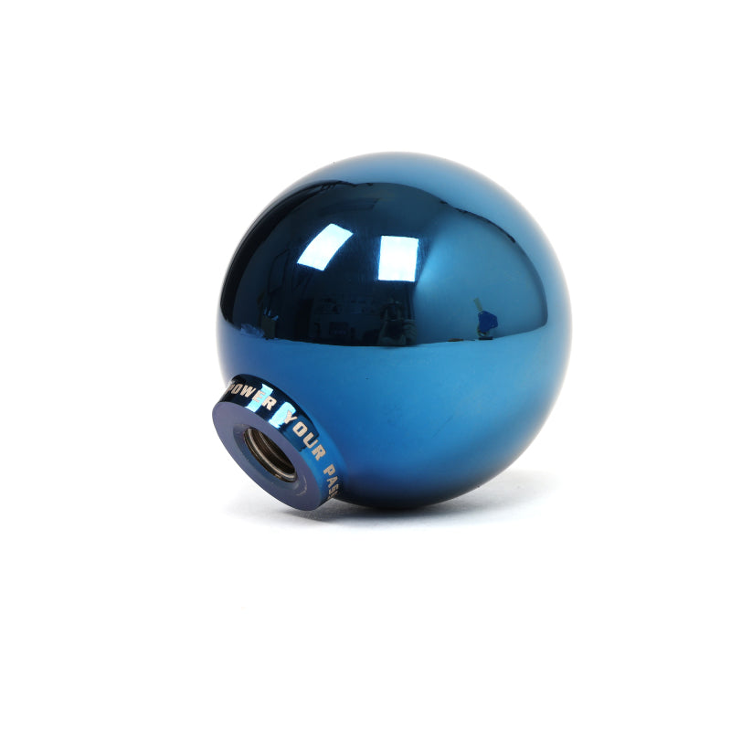 BLOX Racing V2 - 490 Limited Series Spherical Shift Knob 10X1.5 - Electric Blue BXAC-00240-TB-V2 BXAC-00240-TB-V2 User 1