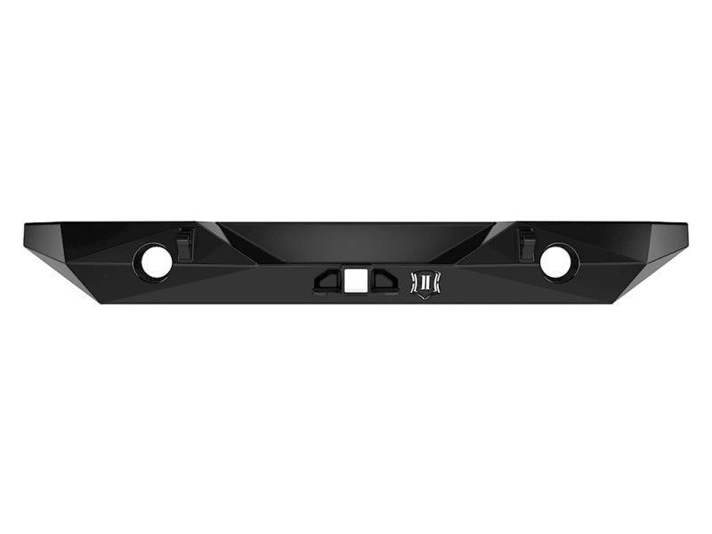 ICON 07-18 Jeep Wrangler JK Pro Series 2 Rear Bumper w/Hitch/Tabs 25218 25218 Photo - Unmounted