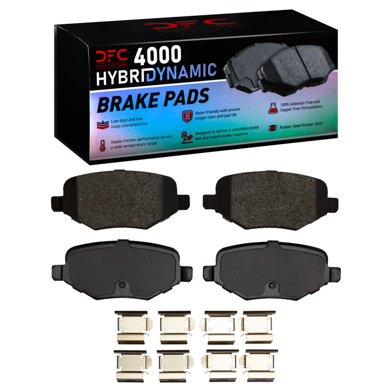 DFC DFC 4000 HybriDynamic Brake Pads Brakes, Rotors & Pads Brake Pads - OE main image