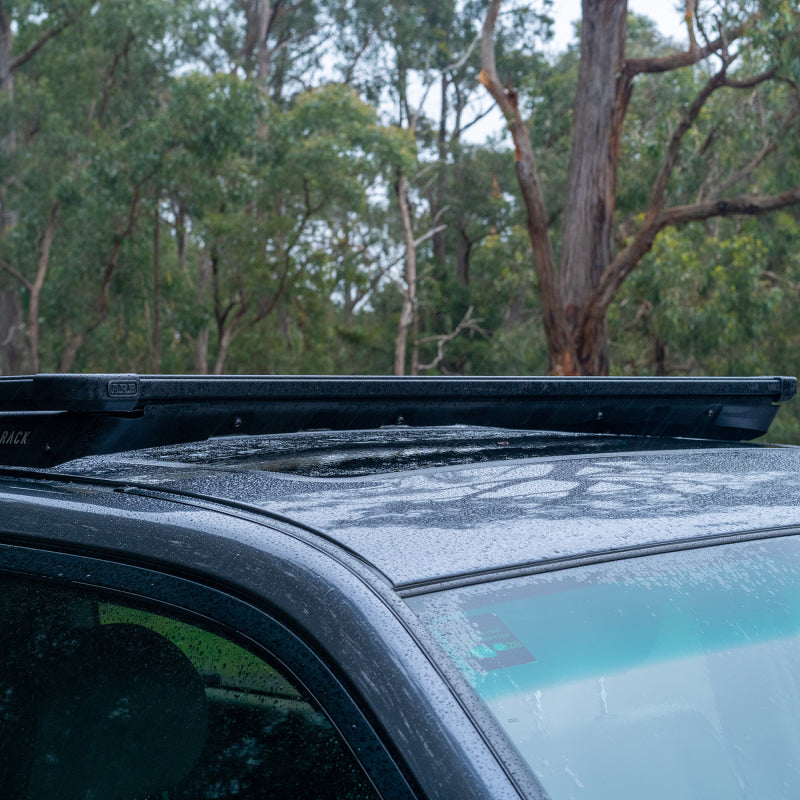 ARB Roof Rack Base with Mount Kit - Flat Rack with Wind Deflector BASE201 BASE201 Photo - Close Up