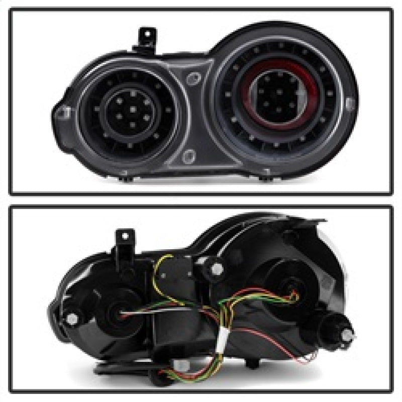 Spyder 09-15 Nissan GTR LED Tail Lights Black ALT-YD-NGTR09-LED-BK 5083265 5083265 Photo - Unmounted