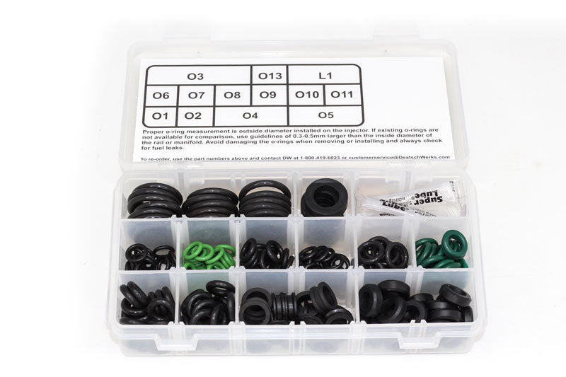 DeatschWerks Sport compact and Euro injector O-ring kit 2-201 Photo - out of package