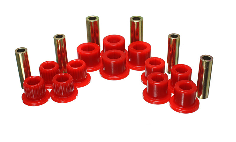 Energy Suspension Leaf Spring Bushing Set Red Ford F-250 Super Duty All 1999-2004 4.2147R Photo - Primary