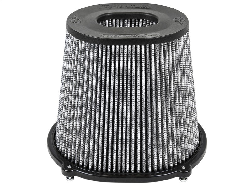 aFe Quantum Pro DRY S Air Filter Inverted Top - 5in Flange x 8in Height 21-91132 Photo - Primary
