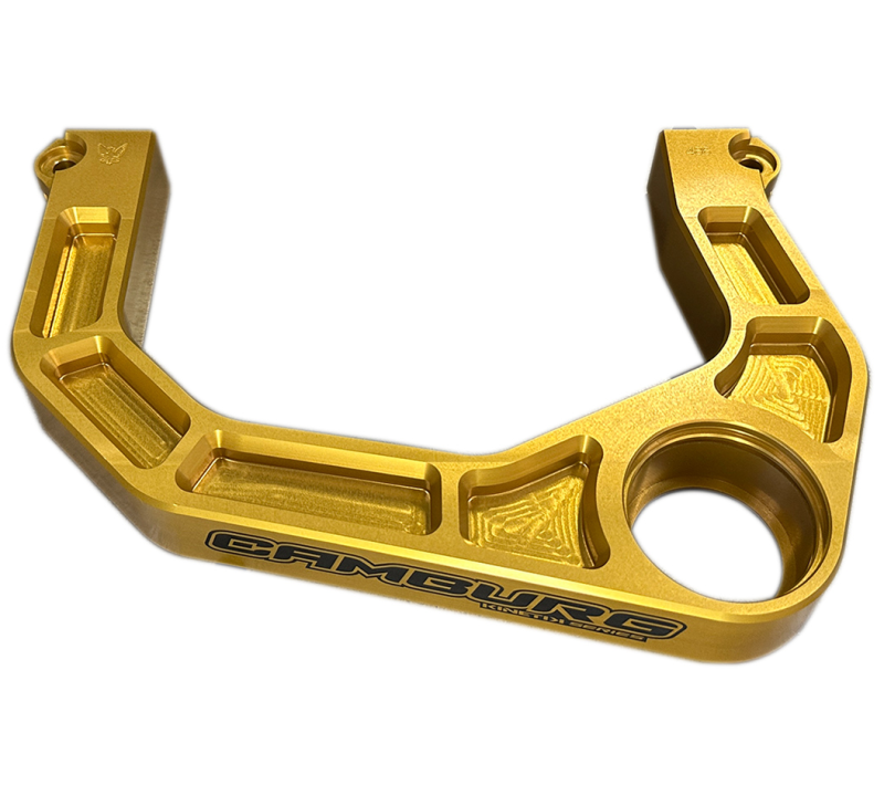 Camburg Toyota Tacoma 05-23 / 4-Runner 03-23 / FJ 07-14 KINETIK V2 Billet Uniball Upper Arms (Gold) CAM-310184-GLD CAM-310184-GLD User 1