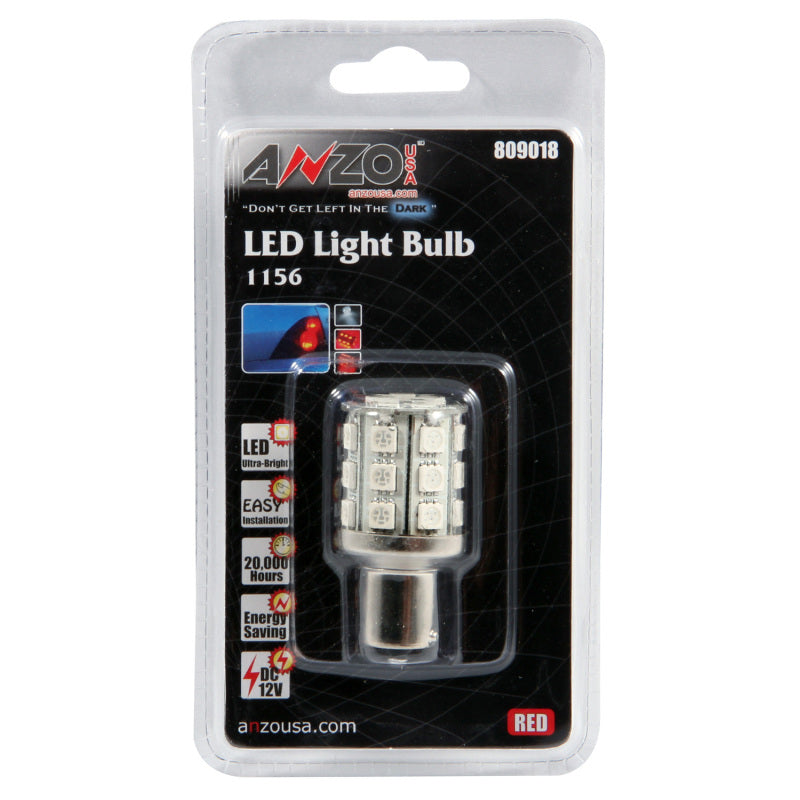 Anzo LED 1156 Red 809018 Photo - Primary