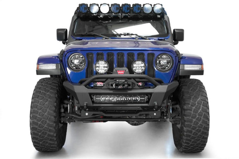 Addictive Desert Designs ADD 18-24 Jeep Wrangler JL / 18-24 Jeep Gladiator JT Phantom Front Bumper F980393070103 F980393070103 Photo - Mounted