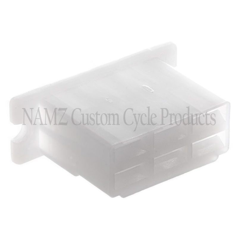 NAMZ 250 Series 6-Position Dual Row Female Connector w/Mount (5 Pack) NH-RB-6BT NH-RB-6BT Photo - Primary