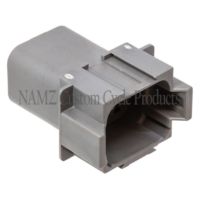 NAMZ Deutsch DT Series 8-Wire Receptacle & Wedgelock - Gray (HD 72128-94GY) DR-8G DR-8G Photo - Primary