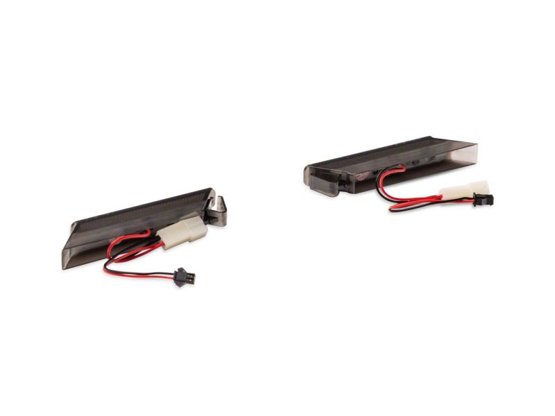 Raxiom 04-14 Ford F-150 Axial Series Side Mirror LED Turn Signal Lights- Smoked T542597 T542597 Photo - Close Up