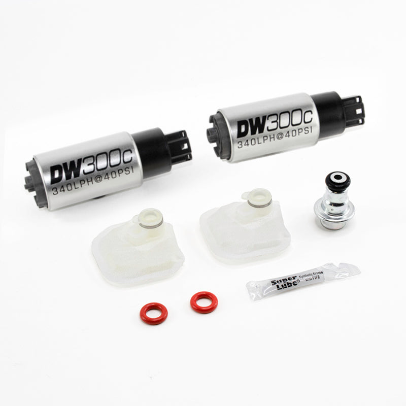 DeatschWerks 340lph compact in-tank fuel pump w/ 9-1039 install kit 9-309-1039 Photo - Primary