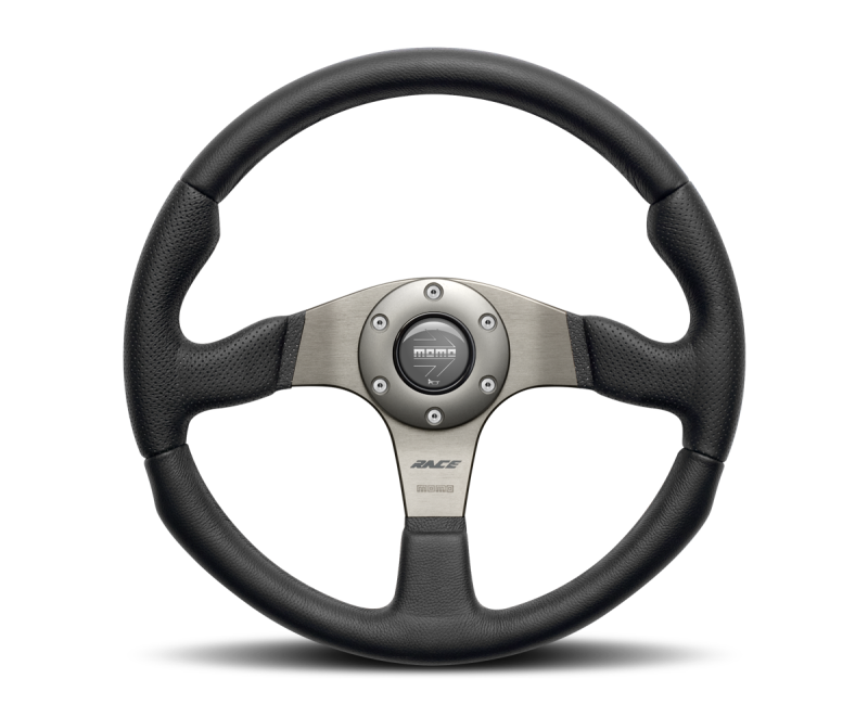 Momo Steering Wheel - Race 350 - Size: 350mm - Leather RCE35BK1B User 1