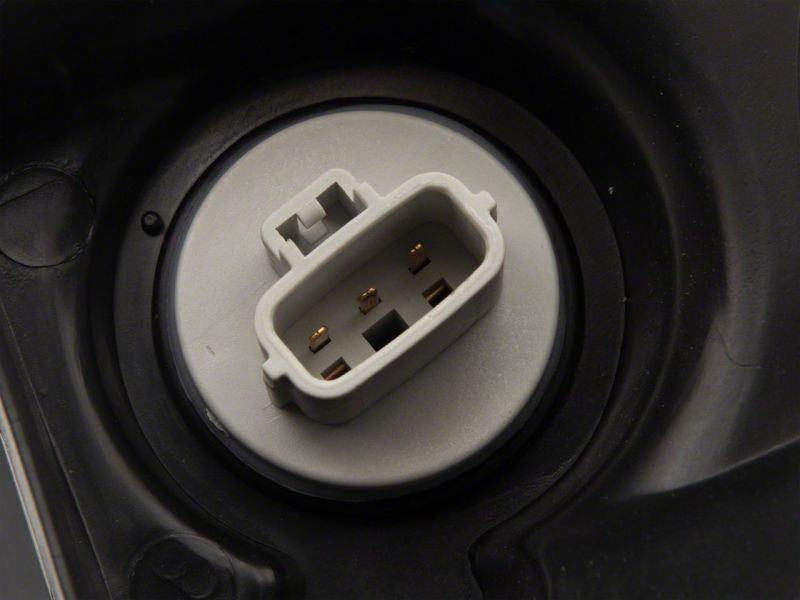 Raxiom 07-13 Toyota Tundra Axial Series Headlights w/ LED Bar- Blk Housing (Clear Lens) TU16004 TU16004 Photo - Close Up