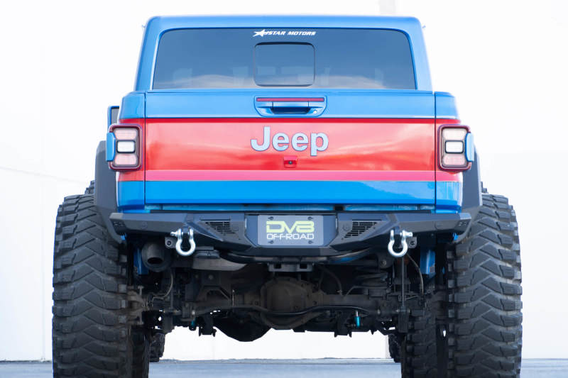 DV8 Offroad 20-23 Jeep Gladiator JT Spec Series Rear Bumper RBGL-09 RBGL-09 Photo - Unmounted