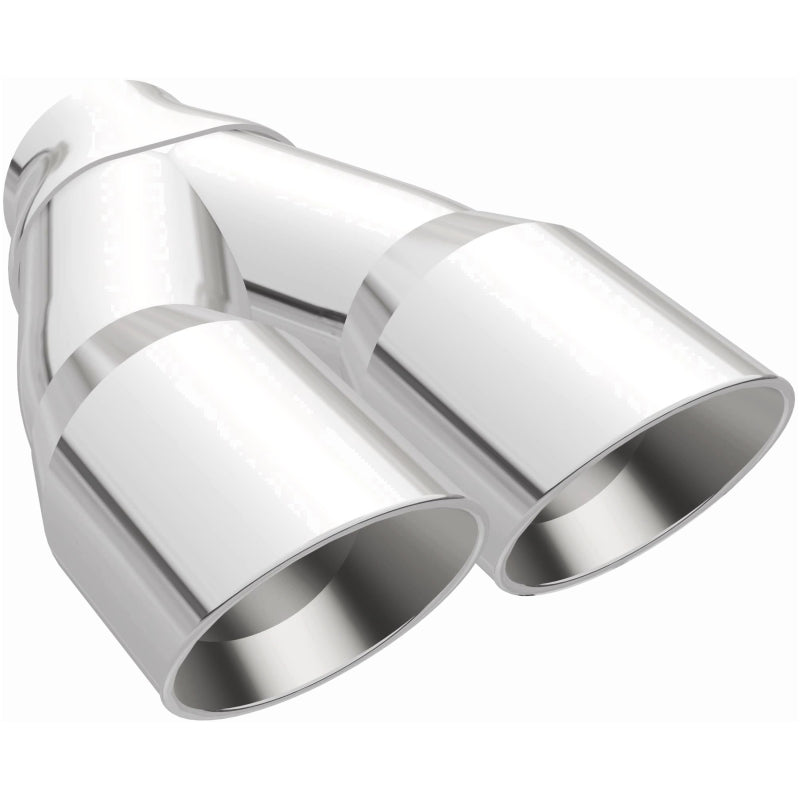 Magnaflow Double Wall 3in Dual Round Polished Tip 2.25in Inlet 35226 35226 Photo - out of package