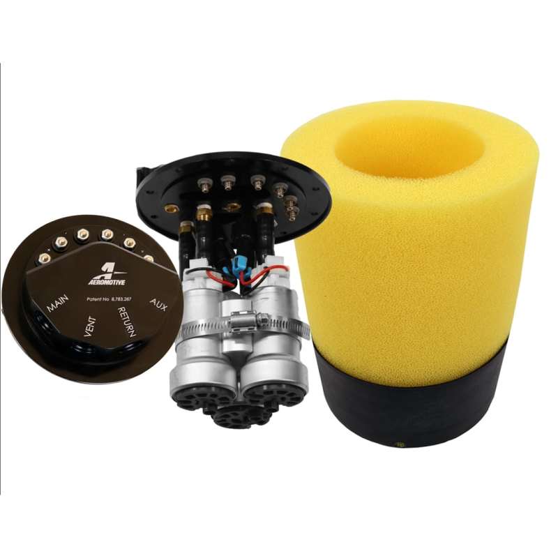 Aeromotive 05-18 Chevy Silverado 450 Triple Drop-In Phantom System 18364 18364 Photo - Close Up