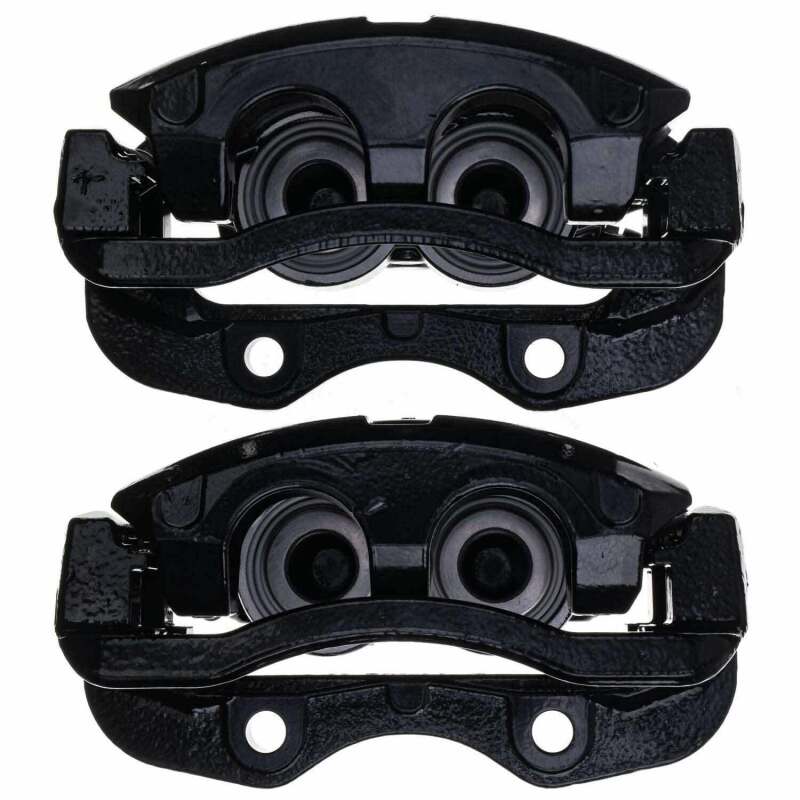 PowerStop Power Stop 03-06 Cadillac Escalade Rear Black Caliper - Pair w/Bracket S4940BLK S4940BLK Photo - Primary
