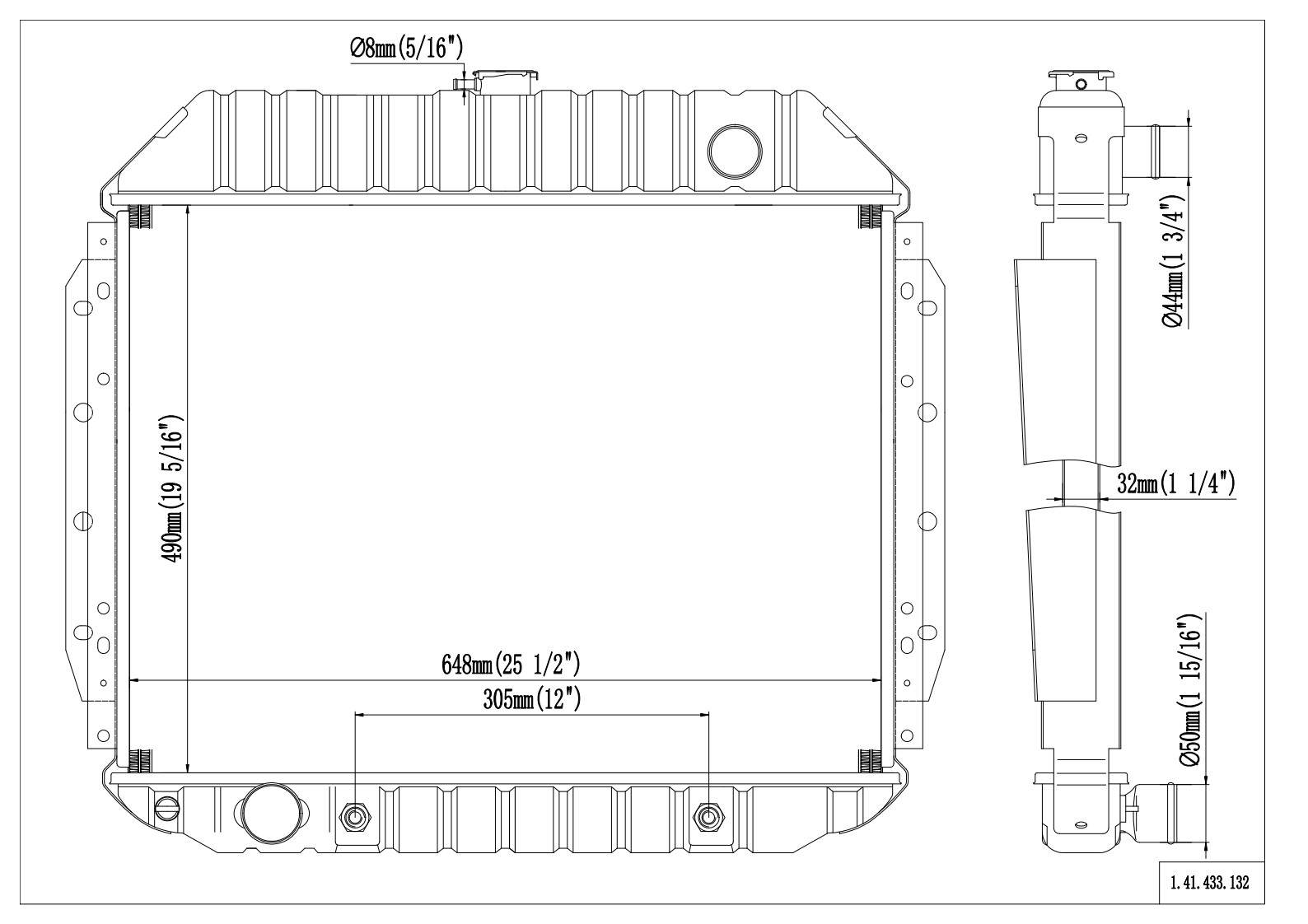 Reach Cooling Radiator 41-433