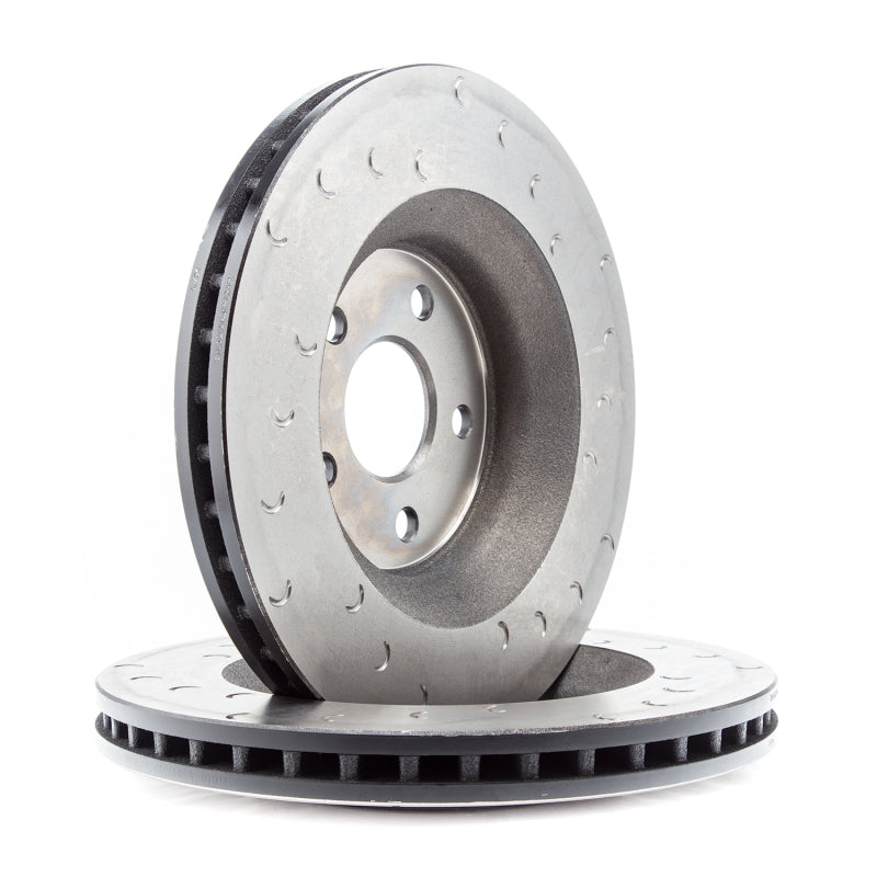 Alcon 07+ Jeep JK 350x32mm Rotors 4-Piston Red Calipers Front Brake Upgrade Kit BKF5459AX02 BKF5459AX02 Photo - Primary