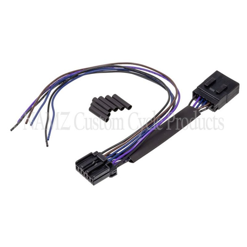 NAMZ 96-13 Road King/Electra Glide Plug-N-Play Front Turn Sig Tap Harness (Turn Sig/Passing Lights) N-FTTH-03 N-FTTH-03 Photo - Primary