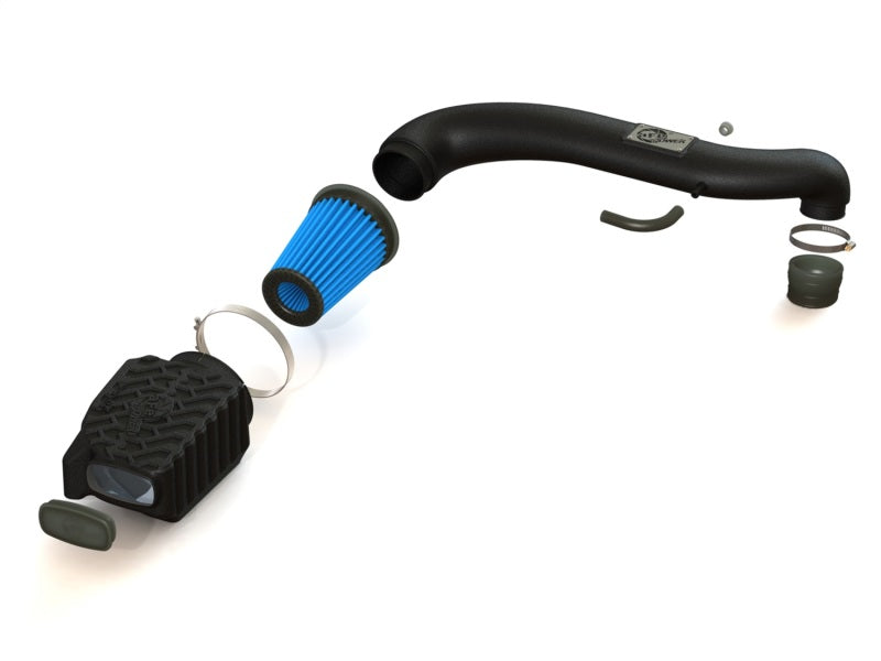 aFe Momentum GT Pro 5R Cold Air Intake System: Jeep Wrangler (TJ) 97-06 I6 54-76202 Photo - Unmounted