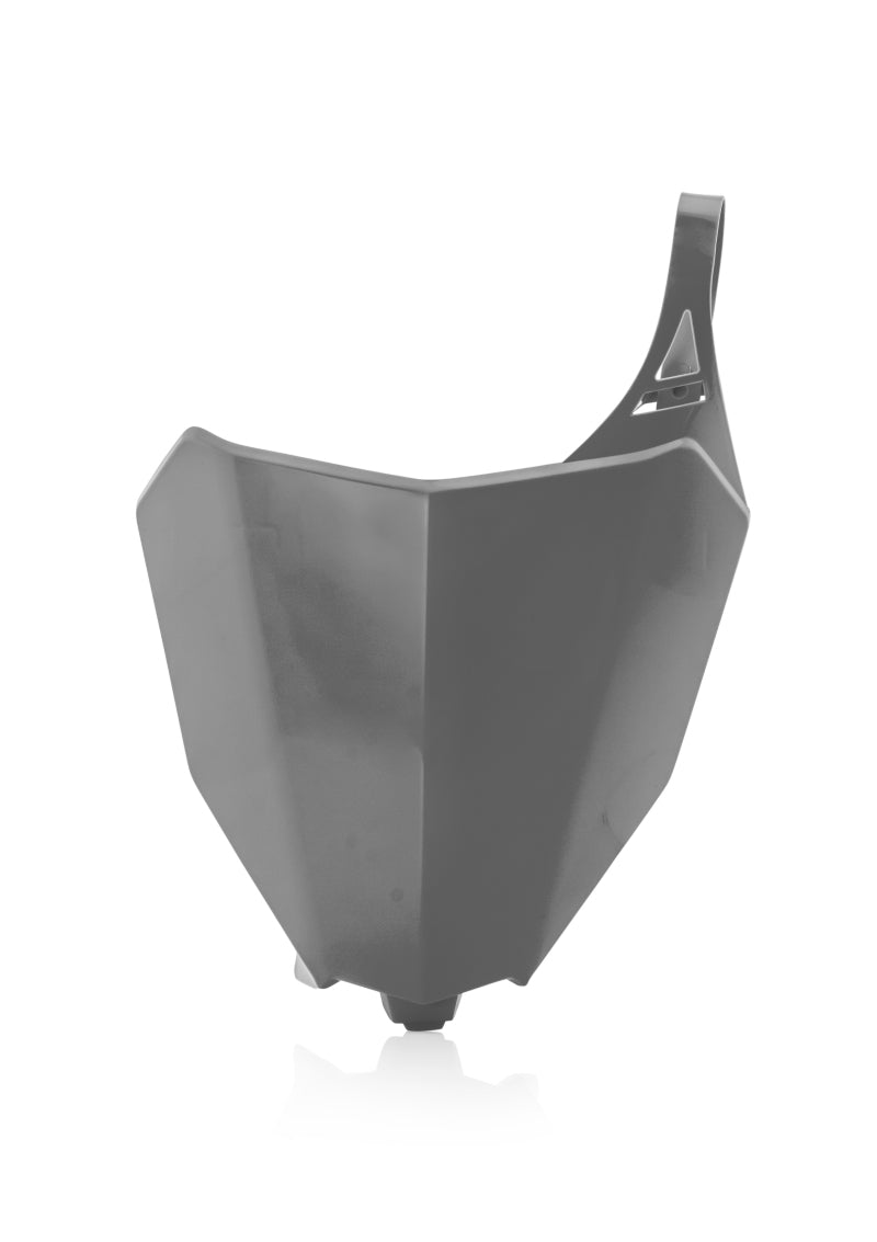 Acerbis 17-18 Honda CRF250R/ CRF450R/ CRF450RX Front Number Plate - Gray 2630680011 2630680011 Photo - Primary