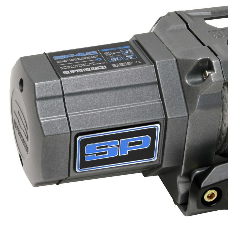 Superwinch 4500lb Winch 40ft Syn thetic Rope Hawse 1145250 1145250 Photo - Unmounted