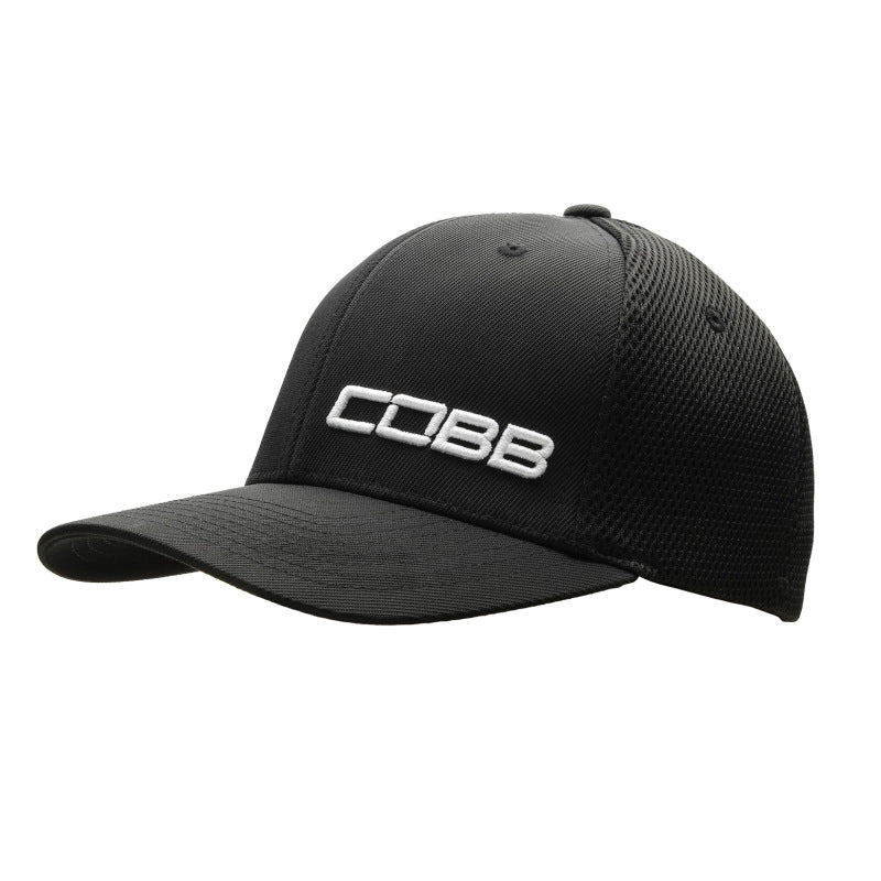 COBB Tuning FlexFit Ultrafibre Airmesh Cobb Logo Cap - Large / XL CO-CAP-BLACK-ULTRA-L-XL CO-CAP-BLACK-ULTRA-L-XL Photo - Primary