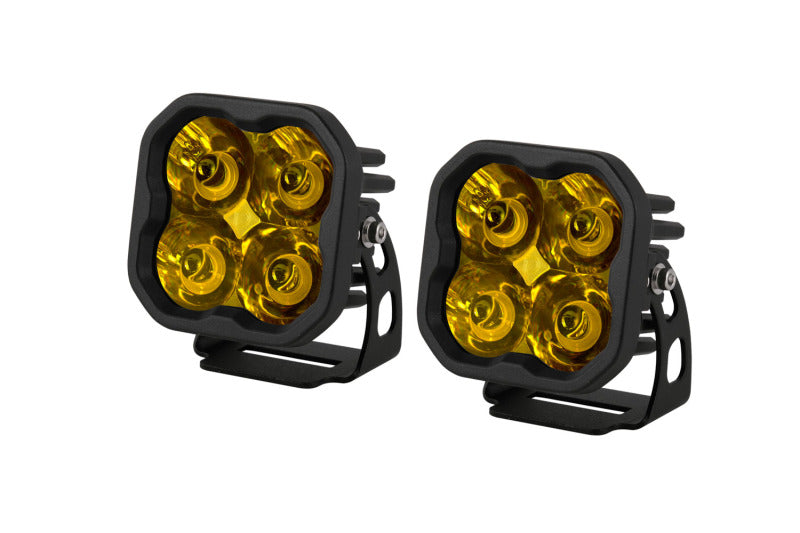 Diode Dynamics SS3 Pro ABL - Yellow Spot Standard (Pair) DD6892P DD6892P Photo - Primary