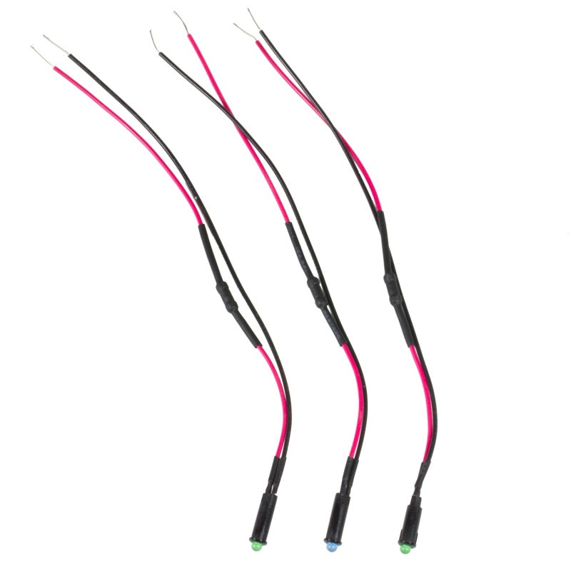 Autometer Led Indicator Light Kit (2 Green, 1 Blue) 3283 Photo - Primary