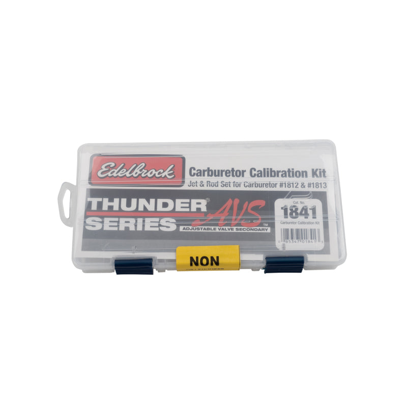 Edelbrock Calibration kit for 1812/1813 1841 Photo - Primary