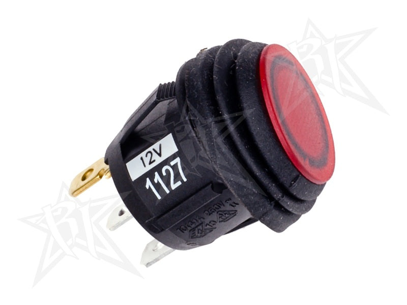 Rigid Industries 2 Position (On/Off) Rocker Switch, Red | Single 40191 40191 Photo - Primary
