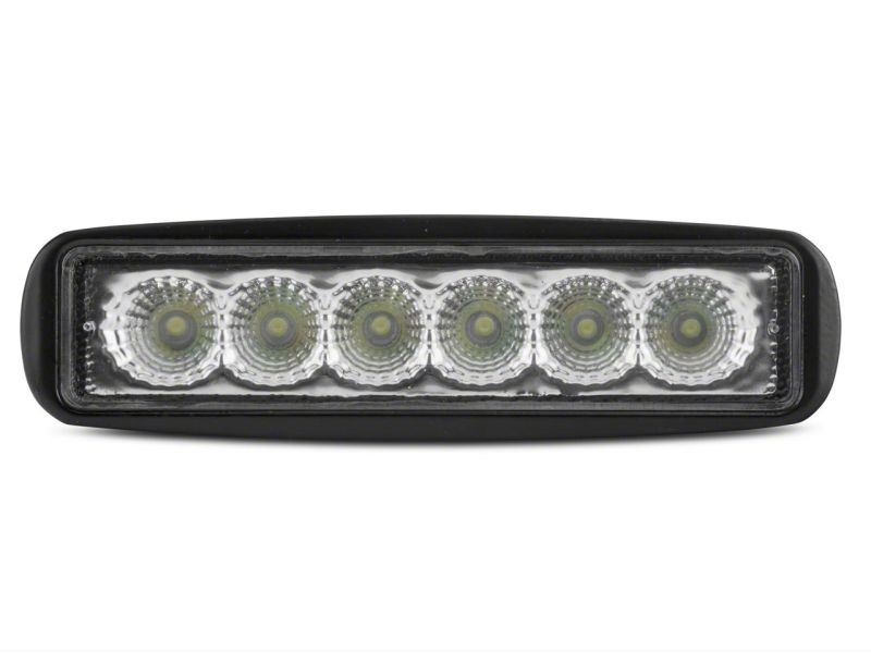 Raxiom 6-In Slim 6-LED Off-Road Light Flood Beam Universal (Some Adaptation May Be Required) J108313 J108313 Photo - Close Up