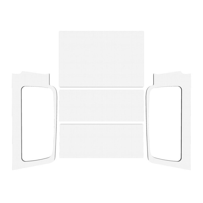 DEI 04-06 Jeep Wrangler LJ Unliminted Headliner Complete Kit - White 50602 50602 Photo - Primary