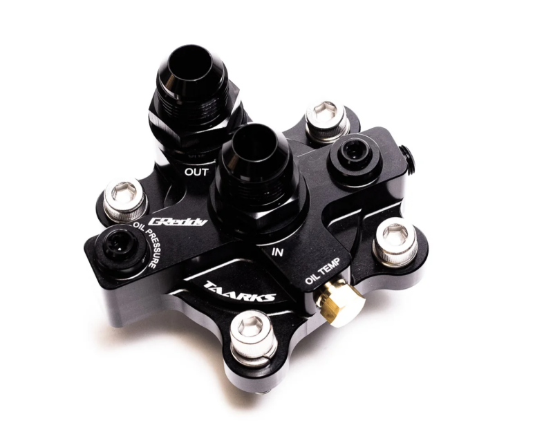 GReddy GRE Oil Block Engine Components Oil Filter Blocks main image