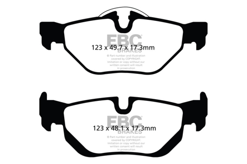 EBC Disc Brake Pad Set UD1267 Photo - Primary
