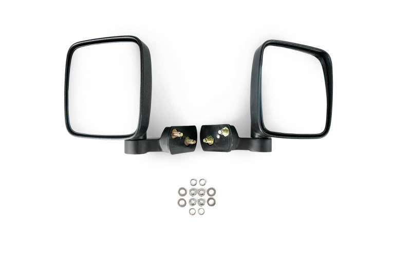 DV8 Offroad DV8 18-22 Jeep 4 Door JL/JT Aluminum Half Doors with Perforated Mesh Front HDJL-01F HDJL-01F Photo - Unmounted