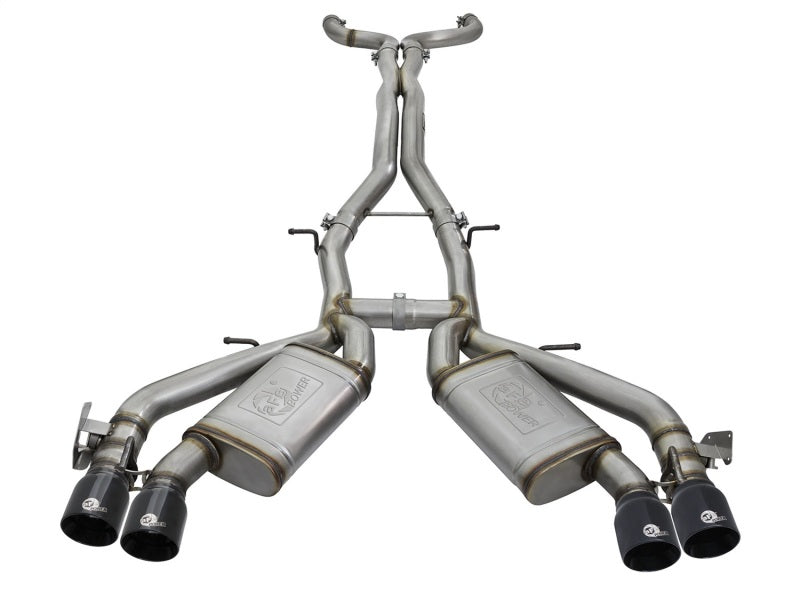 aFe POWER 49-34069-B MACH Force-Xp 3" 304 SS Cat-Back Exhaust System 49-34069-B Photo - Unmounted