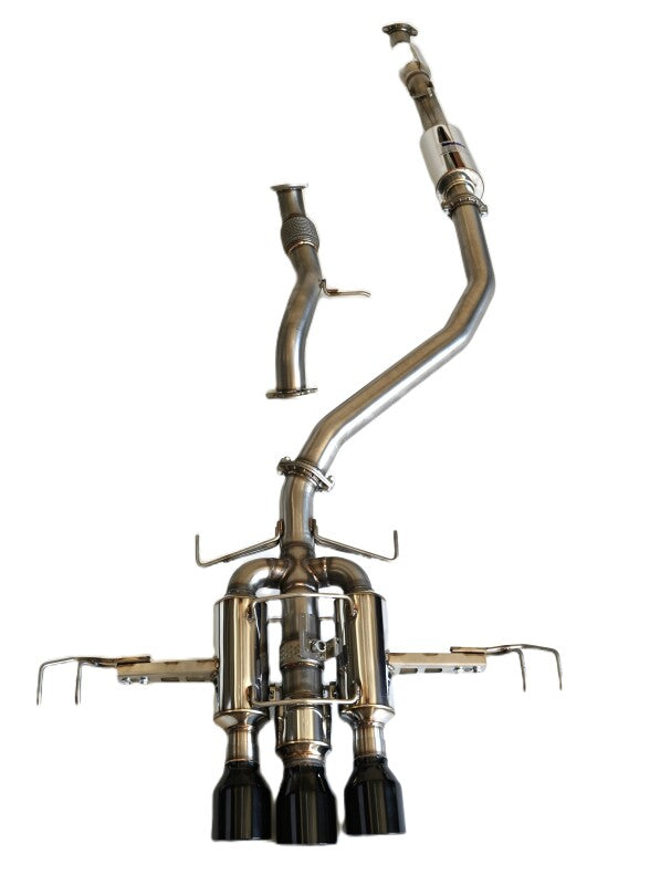 Invidia 22+ HONDA CIVIC TYPE-R FL5 R400 SINGLE LAYER BLACK TIP CAT-BACK (NON POLISH PIPE) HS22CTRFGM3SBL HS22CTRFGM3SBL User 1