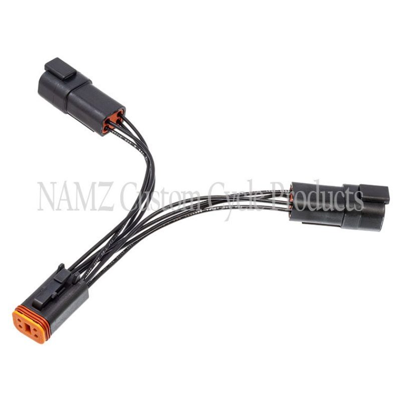 NAMZ 94-11 V-Twin Touring & Trike Models Plug-N-Play Power Port Y-Adapter NOBD-PYH NOBD-PYH Photo - Primary