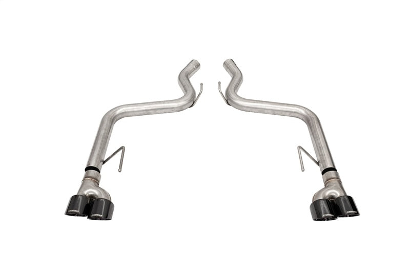 CORSA Performance Corsa 18-21 Ford Mustang GT Black 3.0in PVD AxleBack Exhaust w/4.0in Quad Pro Tips 21087BLK 21087BLK Photo - Primary