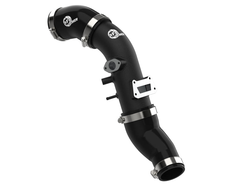 aFe 19-22 Hyundai Veloster N L4 2.0L (t) BladeRunner 2-3/4in Aluminum Cold Charge Pipe - Black 46-20649-B 46-20649-B Photo - Primary