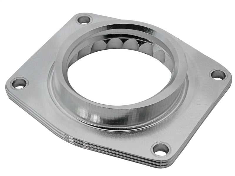 aFe Silver Bullet Throttle Body Spacer: GM Trucks 2014 V8-5.3L (Core PN: 3 46-34008 Photo - Unmounted