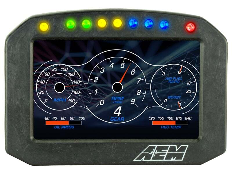 AEM CD-5L Carbon Logging Flush Digital Dash Display 30-5601F 30-5601F Photo - out of package