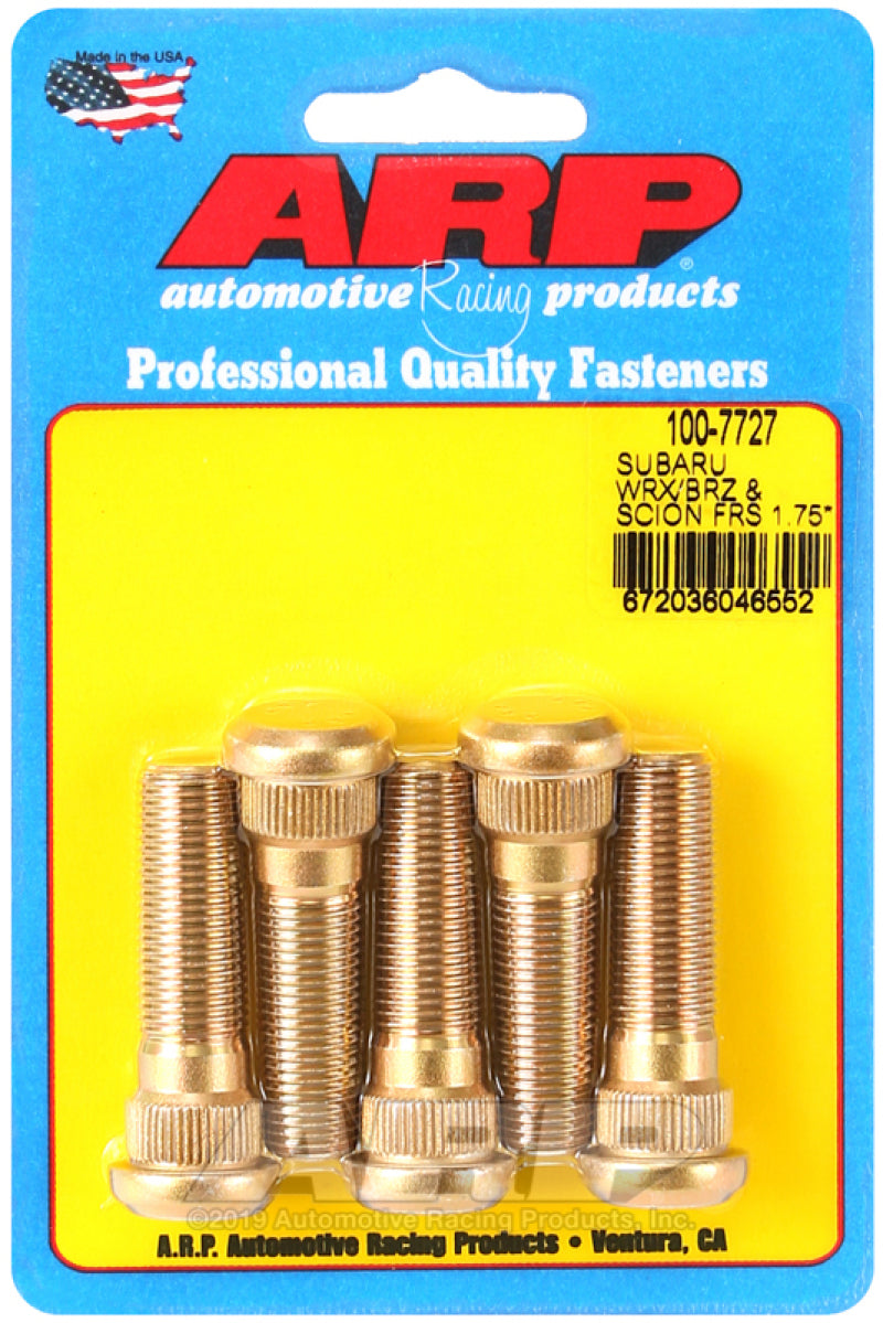 ARP Subaru WRX/BRX & Scion FRS Wheel Stud Kit 100-7727 User 1