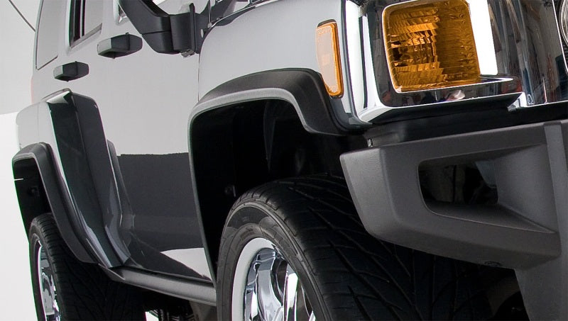 Bushwacker 06-10 Hummer H3 OE Style Flares 4pc - Black 150900-02 150900-02 Photo - Mounted