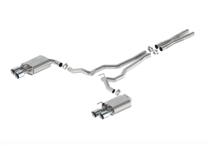 Ford Racing 2024 Mustang 5.0L Sport Cat-Back Exhaust - Chrome Tips M-5200-M5SC M-5200-M5SC Photo - Primary
