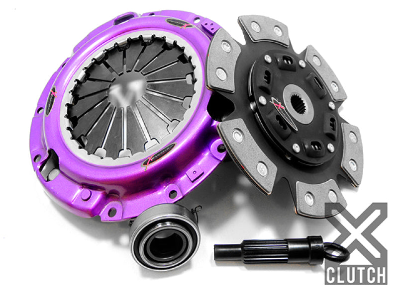 XCLUTCH 94-00 Mitsubishi FTO Base 2.0L Stage 2 Sprung Ceramic Clutch Kit XKMI23024-1B XKMI23024-1B Photo - Primary