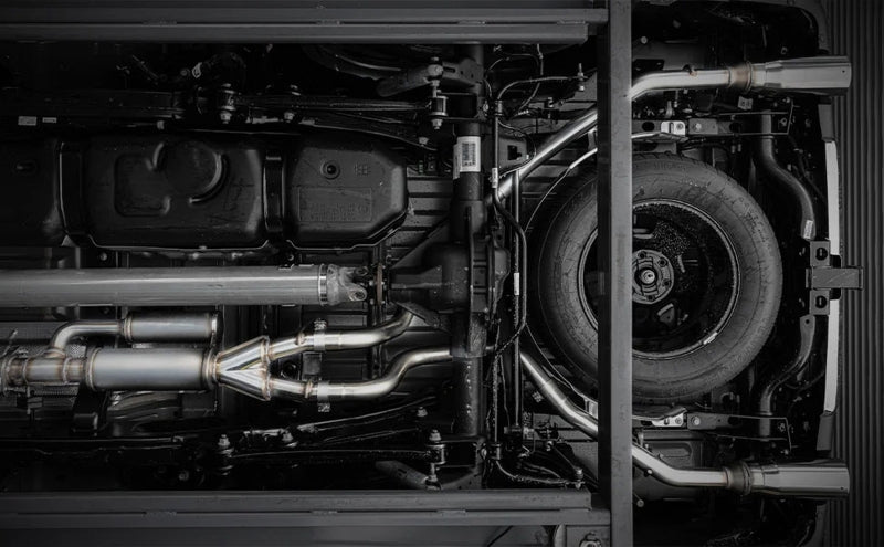 Magnaflow 25+ Ram 1500 I6 3.0L SPEQ Series Polished Cat-Back Performance Exhaust System 19684 19684 Photo - Mounted