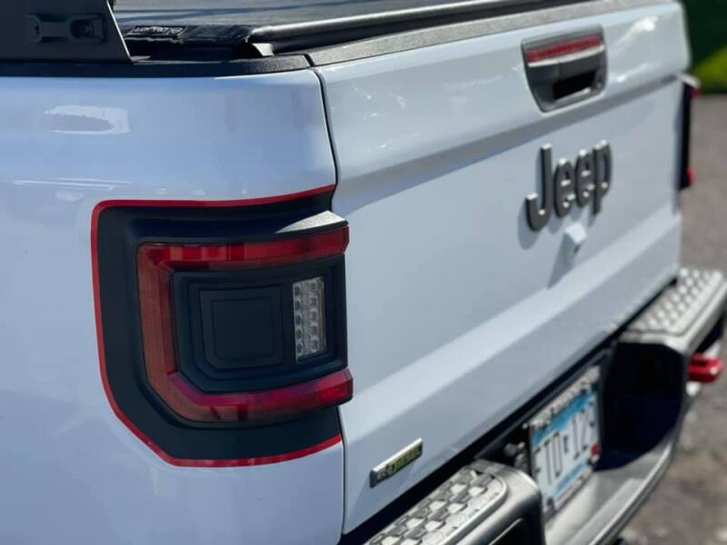 ORACLE Lighting Oracle Jeep Gladiator JT Flush Mount LED Tail Lights 5882-504 5882-504 Photo - lifestyle view